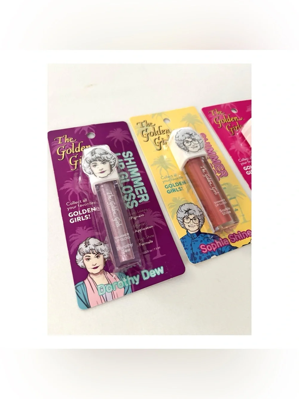The Golden Girls Lip Gloss Set